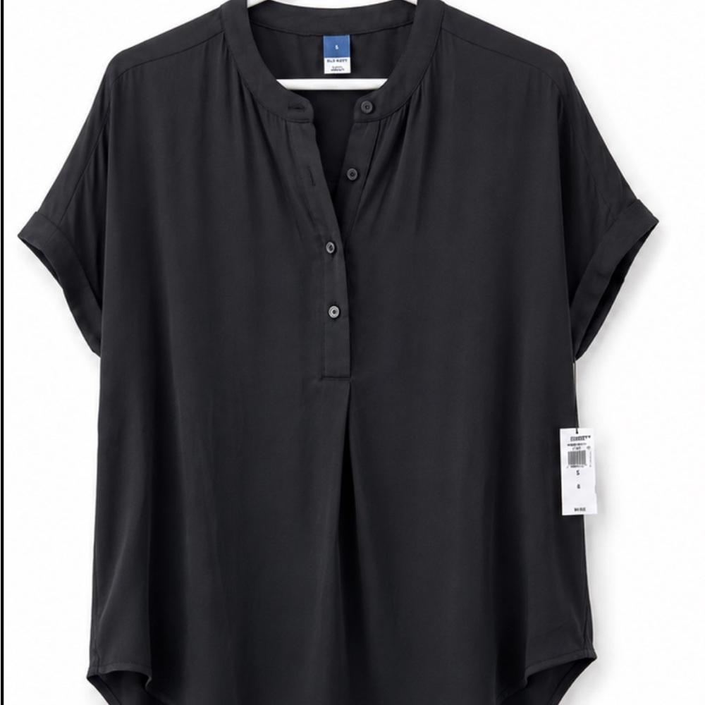 (3) Old Navy Short-Sleeve Split-Neck Blouse. Price for all 3 colors!